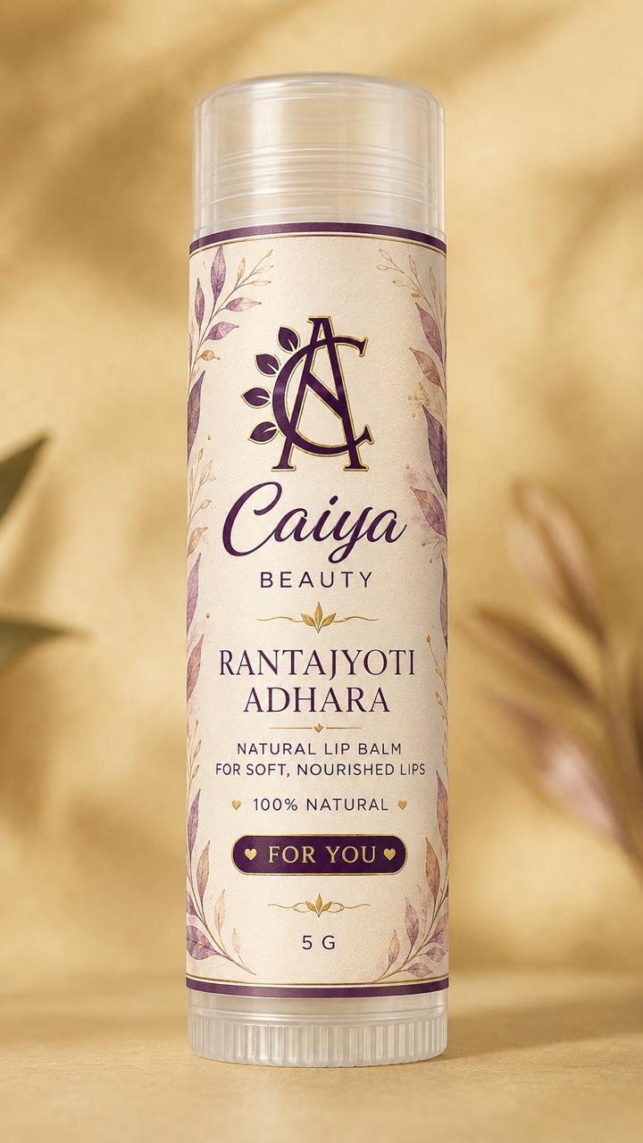 Caiya Beauty Rantajyoti Adhara natural lip balm tube